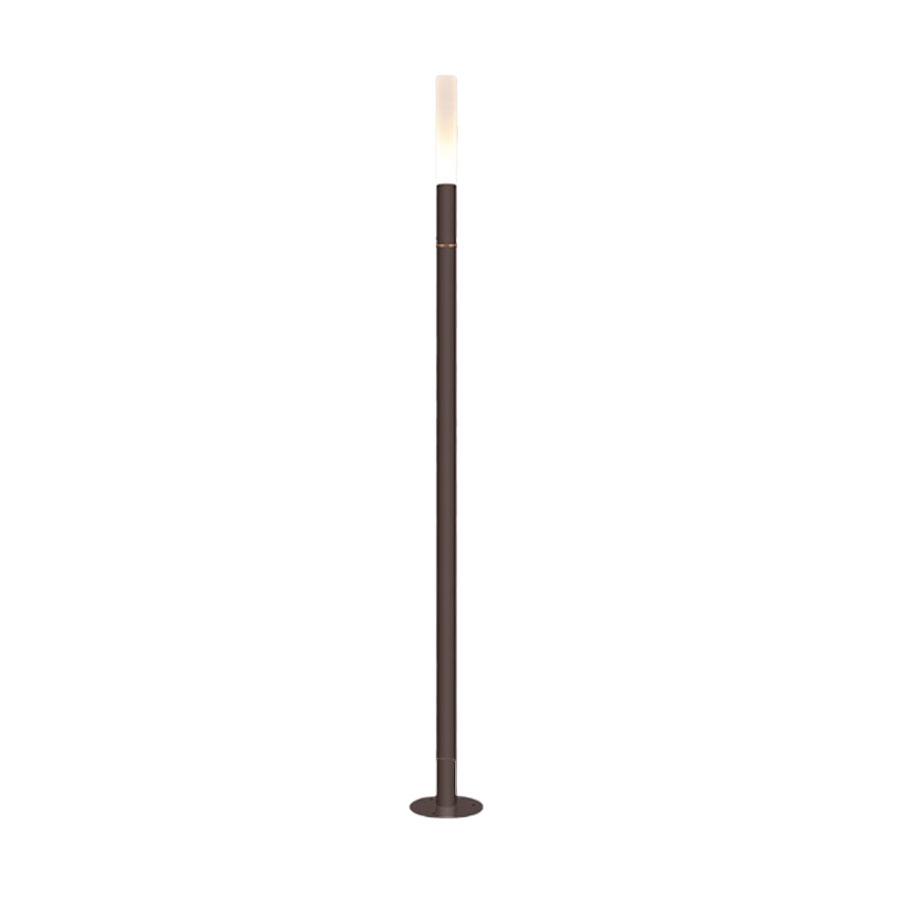 Poste Balizador TKS Pipe Piles M Com Base 1L Mini Dicroica MR11 38x107x1000mm 1333
