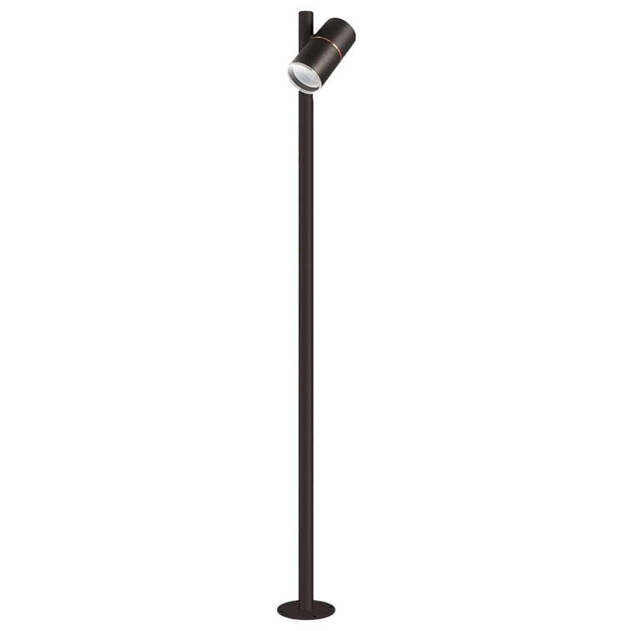 Poste Balizador TKS Pipe Dicro Fort Movel 1L Dicroica MR16 60x100x1000mm 1379
