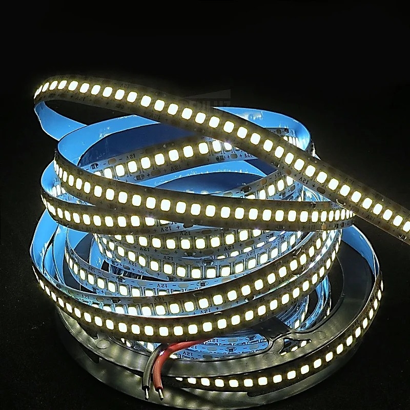  Fita LED Lumanti 24w/mt 240 leds IP20 10mm 12V 4000K IRC80 2760 lumens (Rolo 5 metros) F12S4281