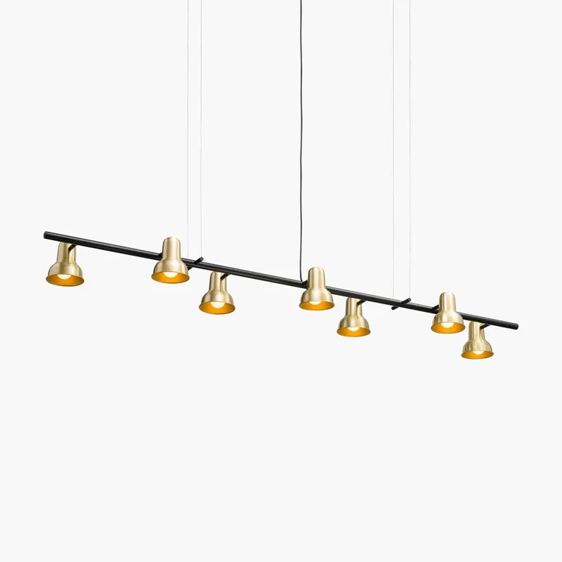 Pendente Golden Art Escriba 7L E27 1700mm T1810-7PI