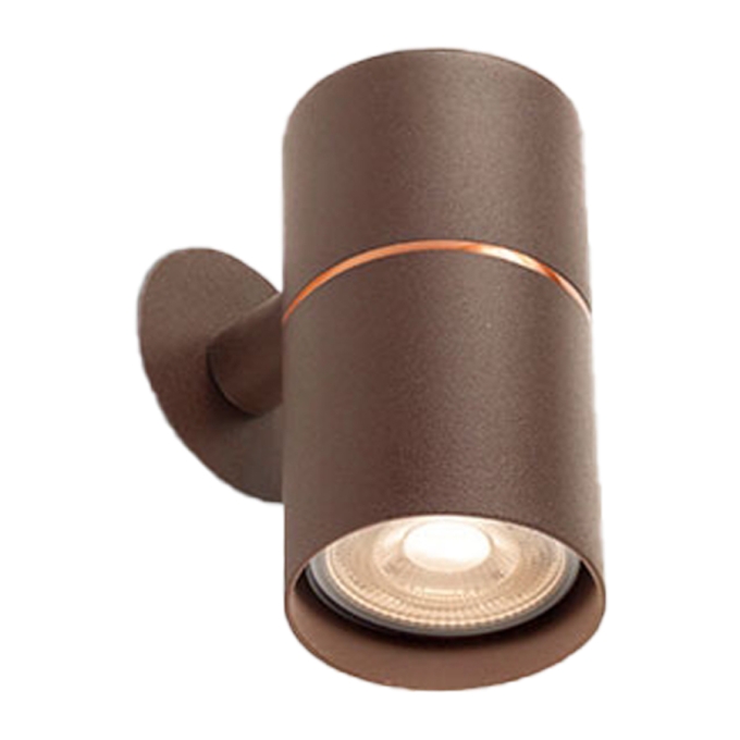Arandela TKS Perg Dicro Fixa 1L Dicroica MR16 60x55x110mm 1478