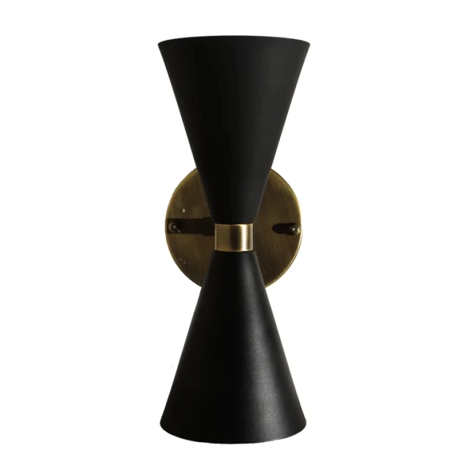 Arandela Golden Art Picasso 2 Cones 2L E27 300mm P1071-2PI