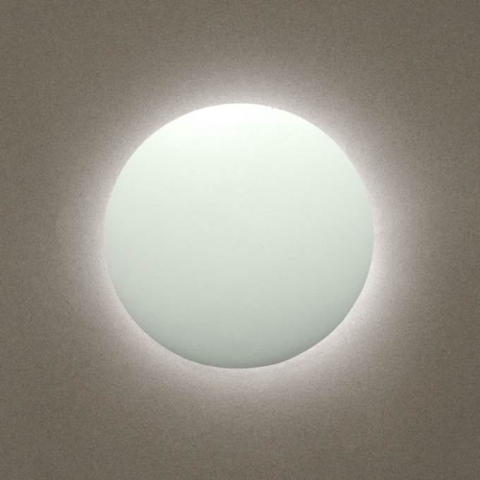 Arandela Madelustre Eclipse Madeira 9 watts 2700K Bivolt Ø190mm 2993