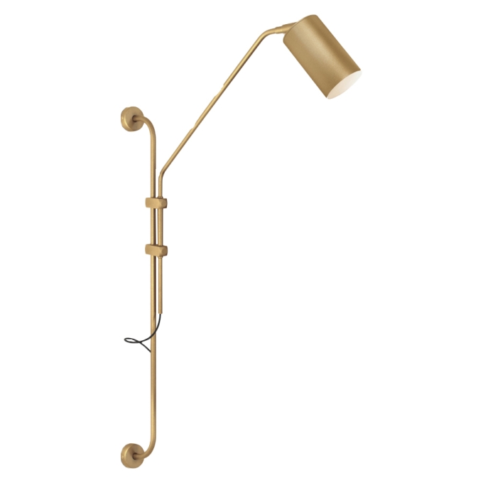 Arandela TKS Turin Braccio Lato 1L Dicróica MR16 560x490x60mm 1480