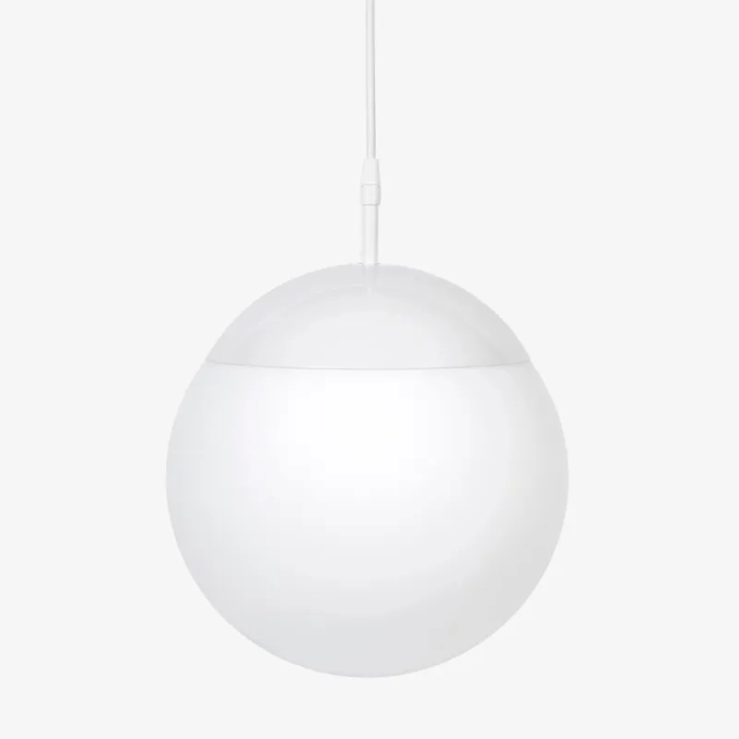 Pendente Golden Art Bola Opalina 1L E27 Ø300mm T755-30PI