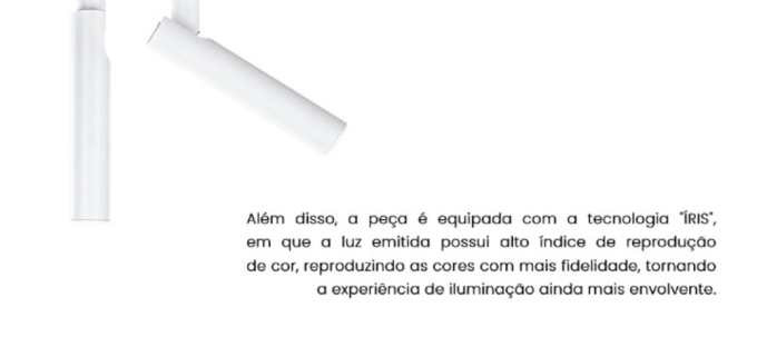 Spot Direcional Opus LED Lapiz 2 watts 15° IP65 Branco 2700K 60 Lúmens Ø16x83mm OPS 85704
