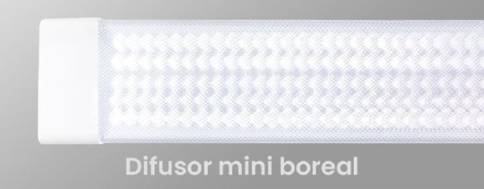 Luminária Opus LED Power Flat 80 watts IP20 4000K 6800 Lúmens 1200mm OPS 35925