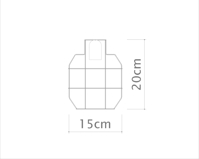 Pendente Golden Art Granada 4 Aramados 4L E27 1100mm T214H4PI