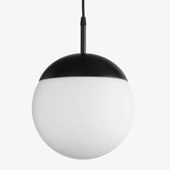 Pendente Golden Art Bola Opalina 1L E27 Ø250mm T755-25PI