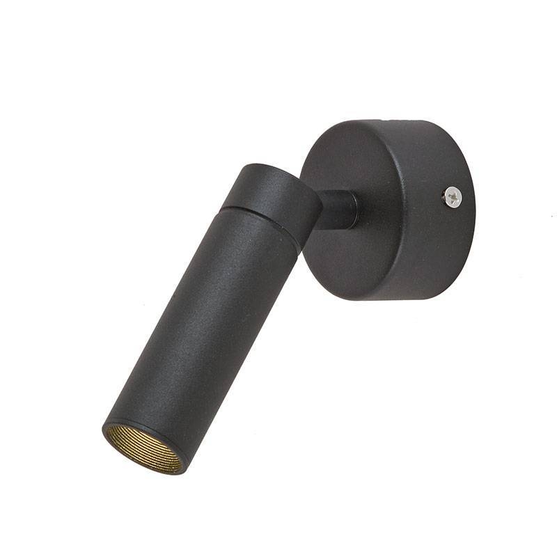 Spot Sobrepor Nordecor Blet 5 watts 24° IP20 3000K Preto Bivolt Ø30x100mm 6144