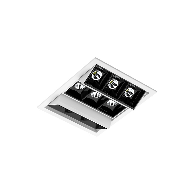 Luminária de Embutir Interlight Picco Pro Orientável 20 watts IRC95 Bivolt 121x100x47mm 4594