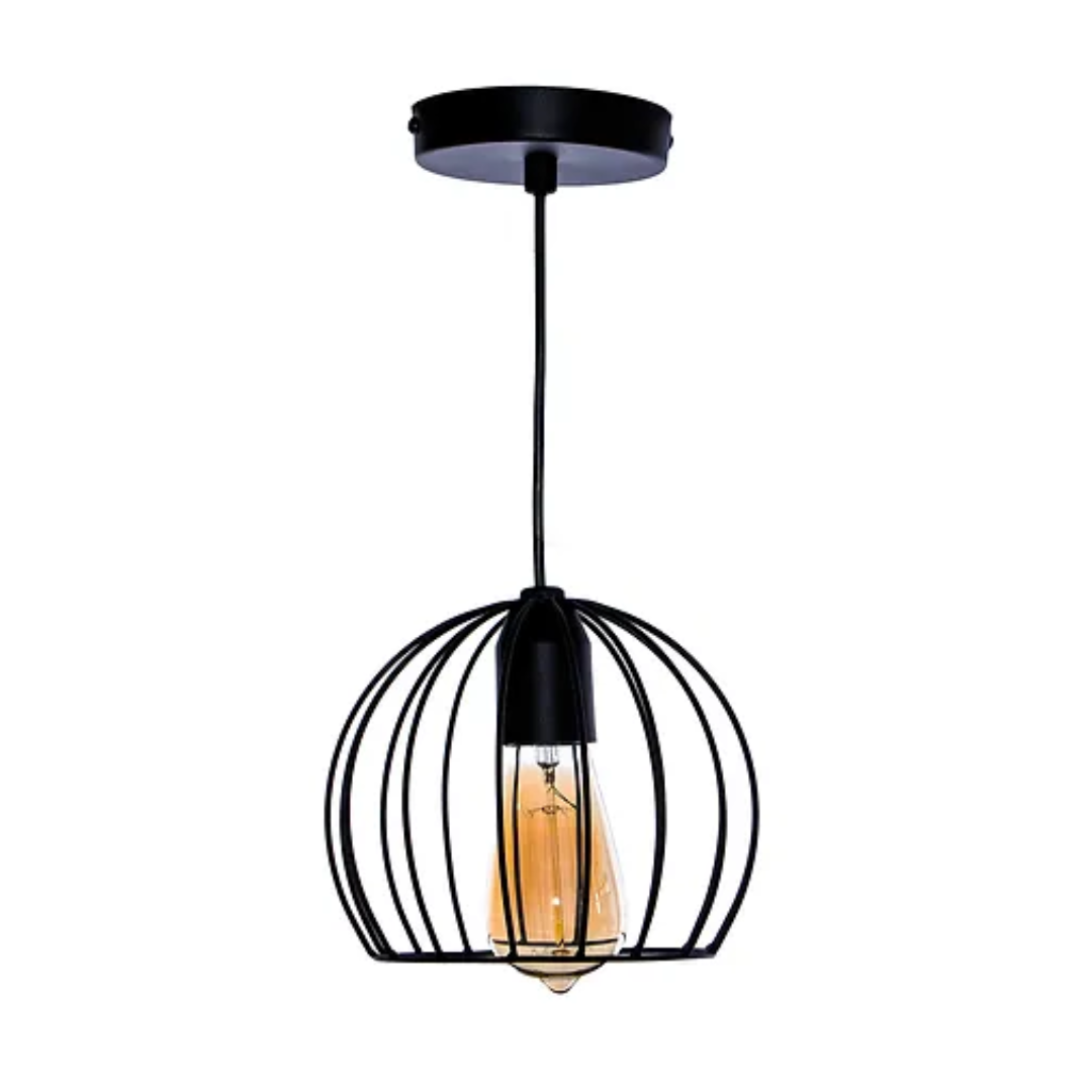 Pendente Aramado Belly Iluminação Diamante 1L E27 PD-358