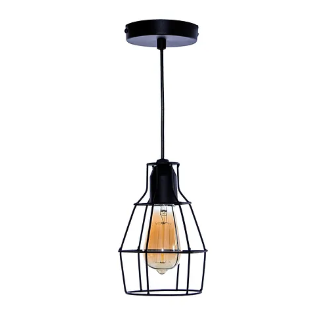 Pendente Aramado Belly Iluminação Lampião 1L E27 PD-359