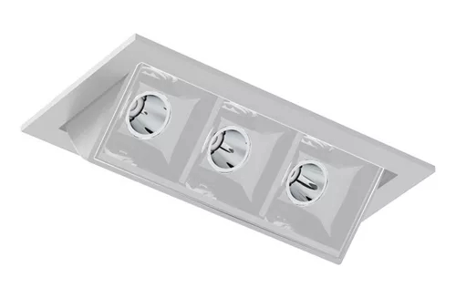 Luminária de Embutir Interlight Picco Home Orientável 7 watts IRC90 Bivolt 99x52x43mm 4582