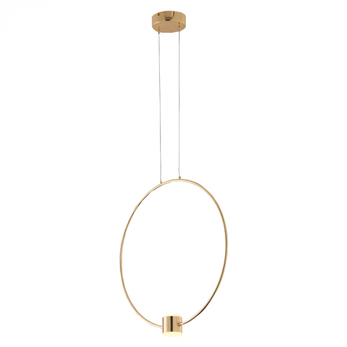 Pendente Casual Light Studioluce Allure Dourado 10 watts 3000K Ø500mm PD1701DO