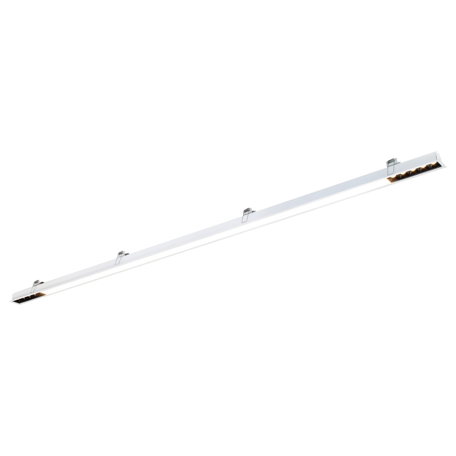 Perfil Spotline Embutir Del 4 Focos 46 watts Bivolt 50x35x1500mm 1075/1500