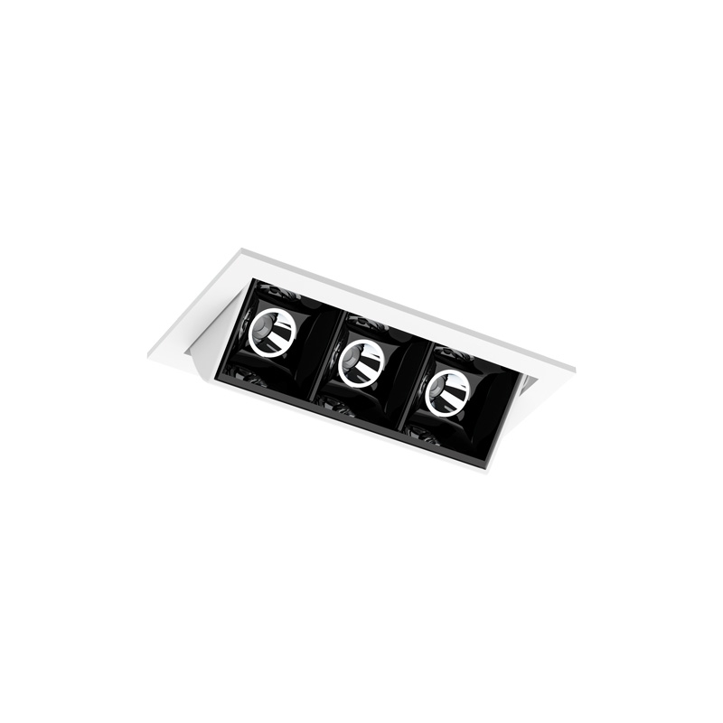 Luminária de Embutir Interlight Picco Pro Orientável 7 watts IRC95 Bivolt 100x52x47mm 4592
