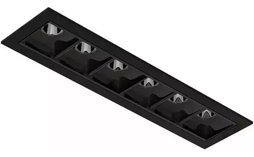 Luminária de Embutir Interlight Picco Home Orientável 14 watts IRC90 Bivolt 178,5x52x43mm 4583