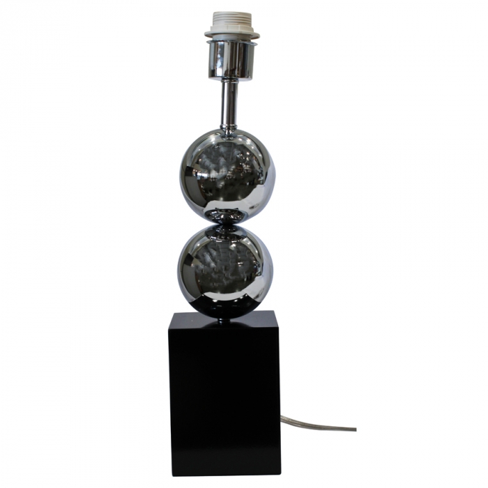 Base de Abajur Casual Light Studioluce ﻿Cromado 1L E27 Ø110x470mm BA001CR