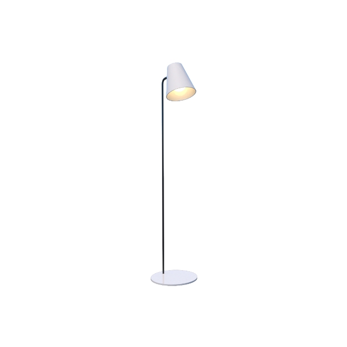 Luminária de Chão Fox Lustres Cônico Madeira 1L E27 1600x300x300mm 5413