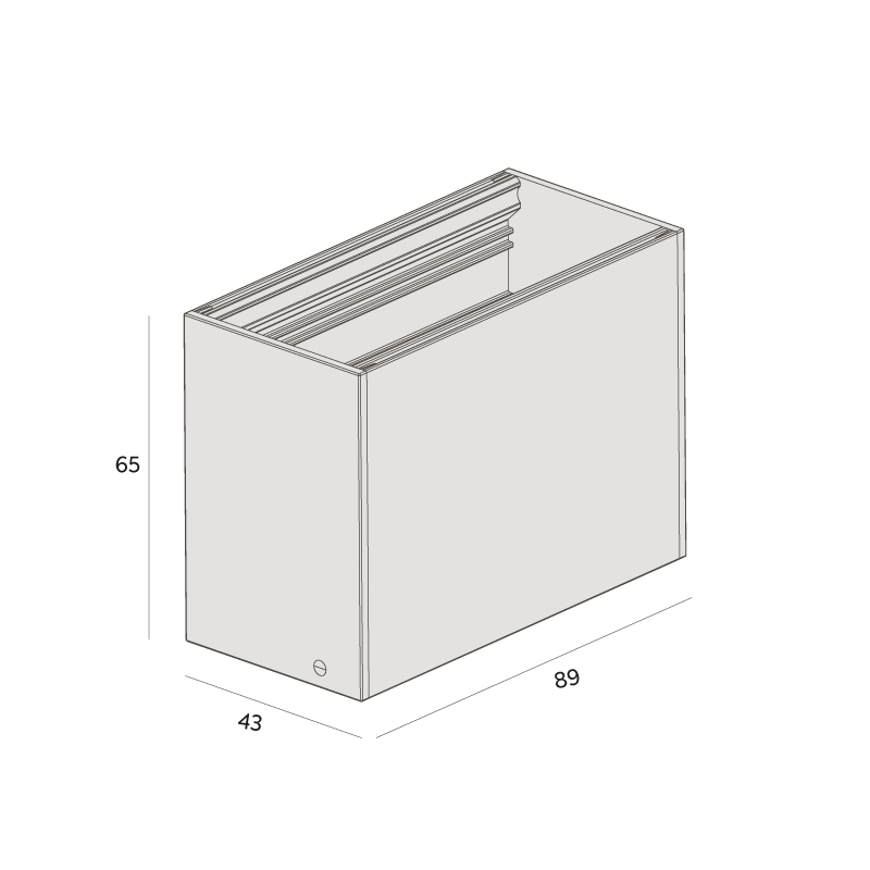 Luminária de Sobrepor Interlight Picco Pro Orientável 7 watts IRC95 Bivolt 89x43x65mm 2792