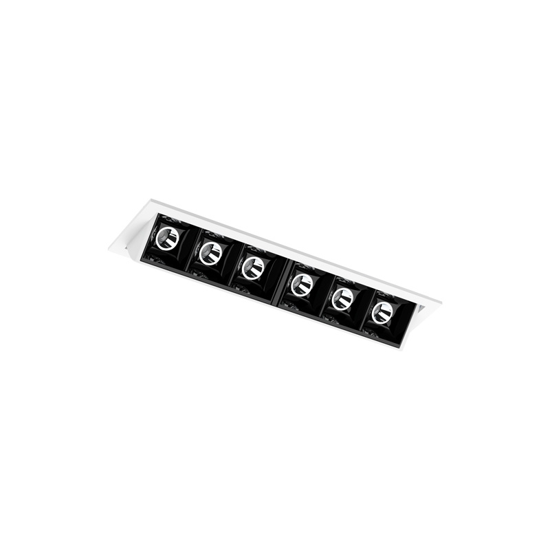 Luminária de Embutir Interlight Picco Pro Orientável 14 watts IRC95 Bivolt 179x53x47mm 4593