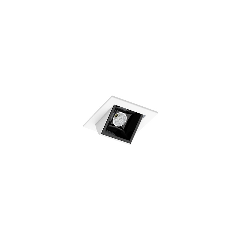 Luminária de Embutir Interlight Picco Pro Orientável 3 watts IRC95 Bivolt 52x49x47mm 4591
