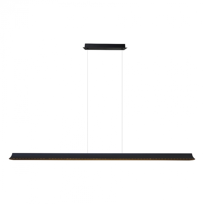 Pendente Casual Light Studioluce Gaia Preto 48 watts 3000K 1540x50x55mm PD1831PT