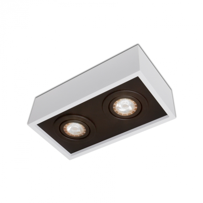 Plafon Usina Premium Retangular 2L AR70 140X275X120mm 4515/25