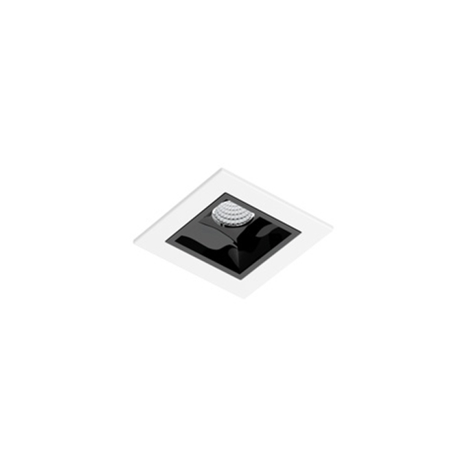 Luminária de Embutir Interlight Picco Pro 2,5 watts IRC95 Bivolt 45x45x34mm 4471