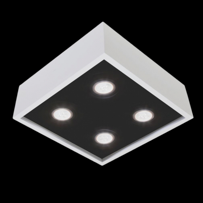 Plafon Usina Premium 4L MR16 250X250X85mm 4500/25