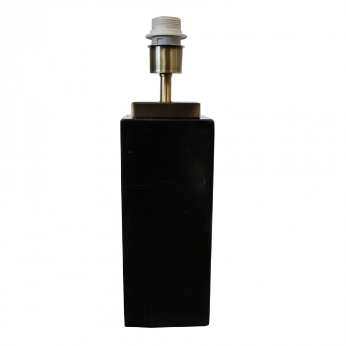 Base de Abajur Casual Light Studioluce Preto ﻿1L E27 120x120x420mm BA003