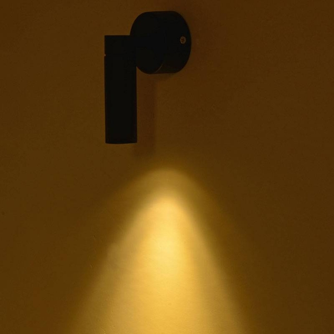 Spot Sobrepor Nordecor Blet 5 watts 24° IP20 3000K Preto Bivolt Ø30x100mm 6144