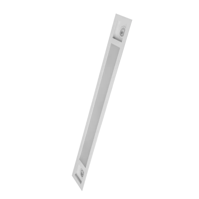 Luminária Retangular Embutir Slim Reta Belly Iluminação 2L T8 1200mm + 2L PAR 20 L-600/2