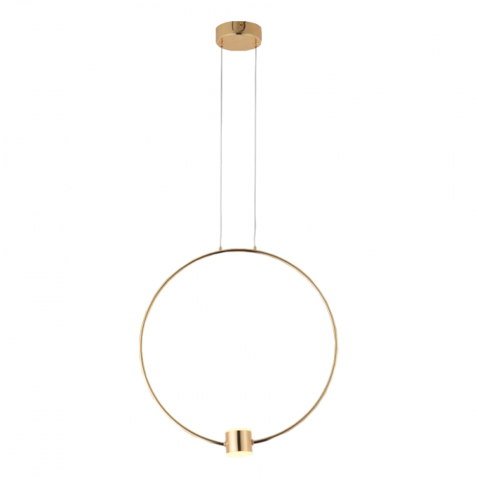 Pendente Casual Light Studioluce Allure Dourado 10 watts 3000K Ø500mm PD1701DO