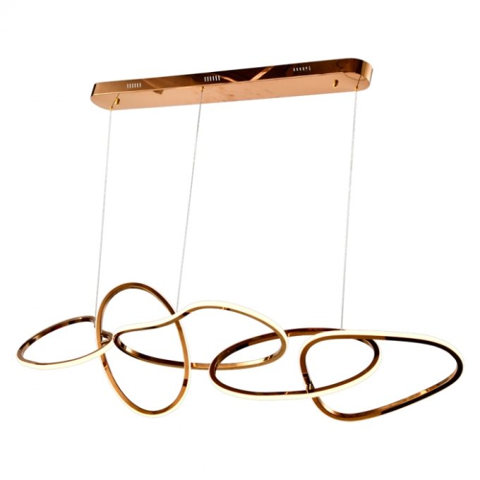 Pendente Casual Light Studioluce Versa Dourado 91 watts 3000K 330xØ160mm PD1708DO