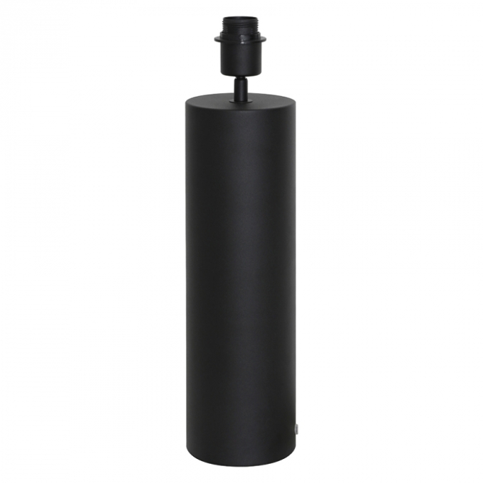 Base de Abajur Casual Light Studioluce Indira Preto 1L E27 400xØ120mm BA019PT