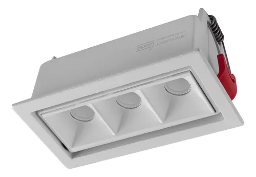 Luminária de Embutir Interlight Picco Home Orientável 7 watts IRC90 Bivolt 99x52x43mm 4582