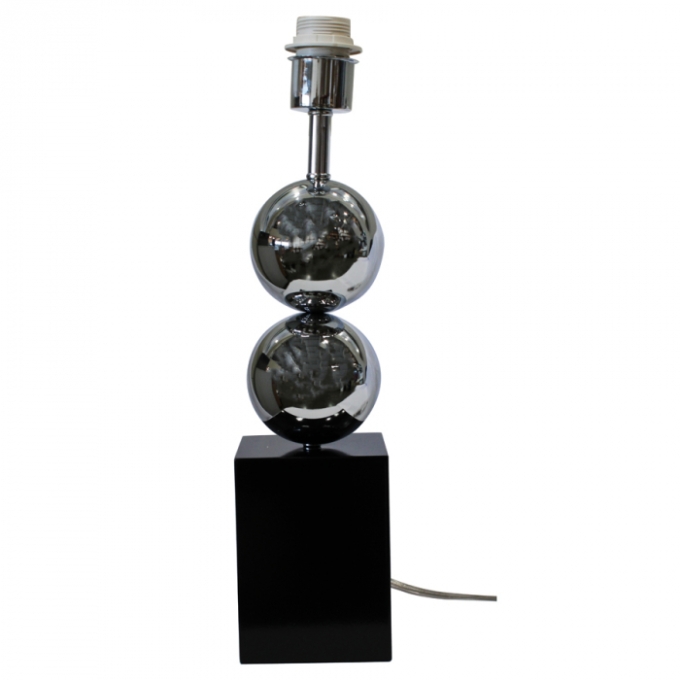 Base de Abajur Casual Light Studioluce ﻿Cromado 1L E27 Ø110x470mm BA001CR