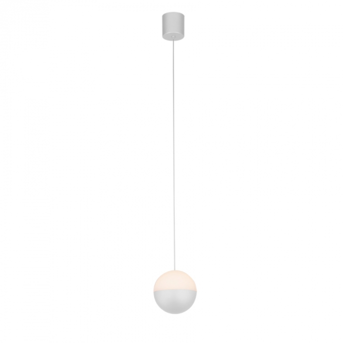 Pendente Casual Light Studioluce Moon Branco 7 watts 3000K Ø150mm PD1522BR