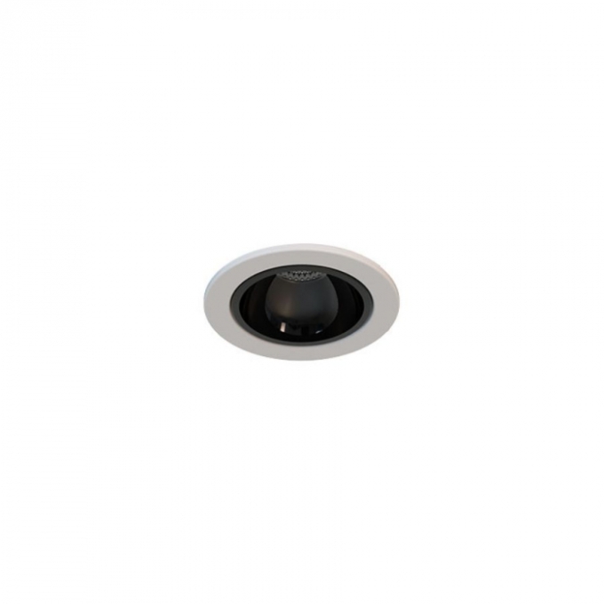 Luminária de Embutir Interlight Picco Pro Redondo 2,5 watts IRC95 Bivolt Ø43x43mm 4481