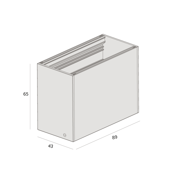 Luminária de Sobrepor Interlight Picco Pro Orientável 7 watts IRC95 Bivolt 89x43x65mm 2792