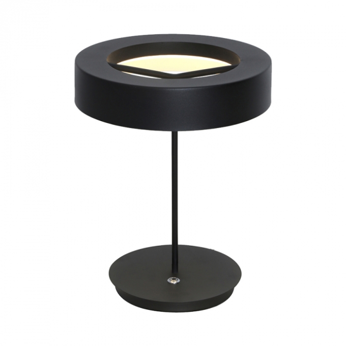 Abajur Casual Light Studioluce Zuzu Preto 8 watts Ø280x360mm 3000K AB1854PT