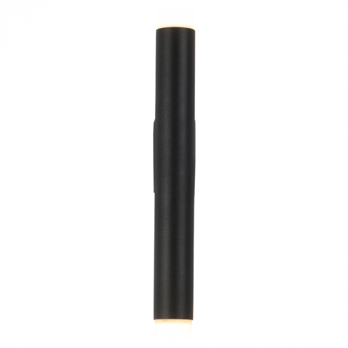 Arandela Casual Light Studioluce Zione Preto 6 watts 3000K 250x30x45mm AR1646PT
