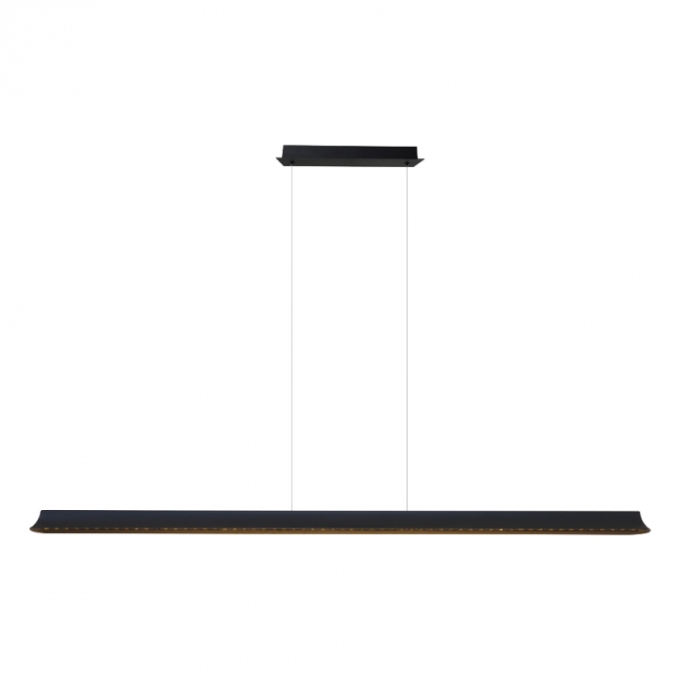 Pendente Casual Light Studioluce Gaia Preto 48 watts 3000K 1540x50x55mm PD1831PT