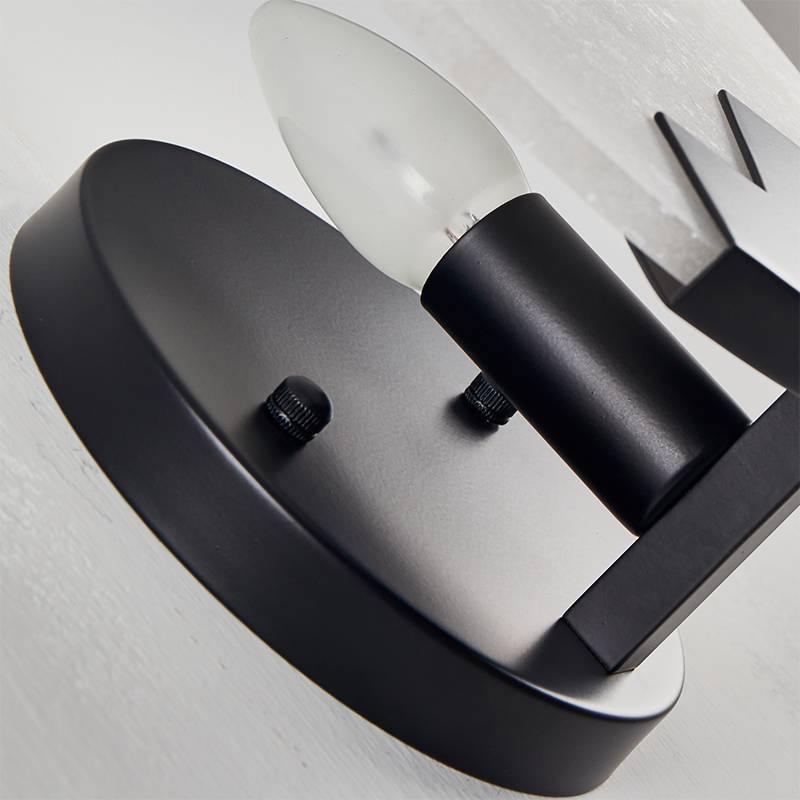 Arandela Nordecor Magi 1L E14 Preto Ø260mm 2753