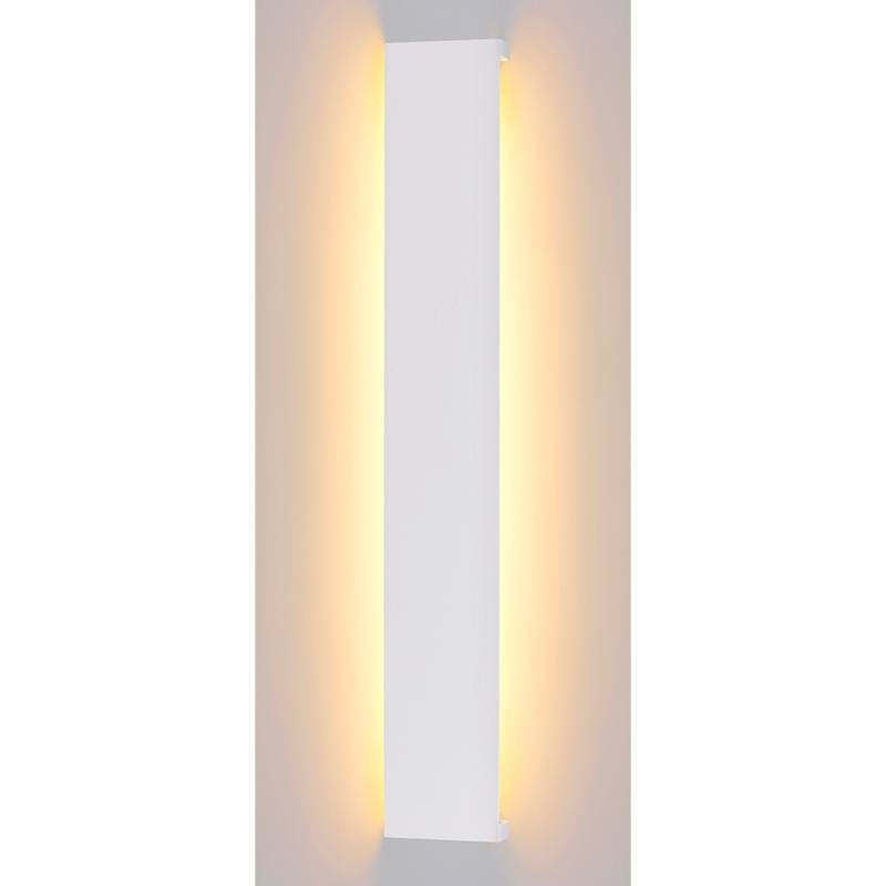 Arandela Nordecor Yeni Branca 500mm 12 watts 3000K IP65 Bivolt 500x80x25mm 2801