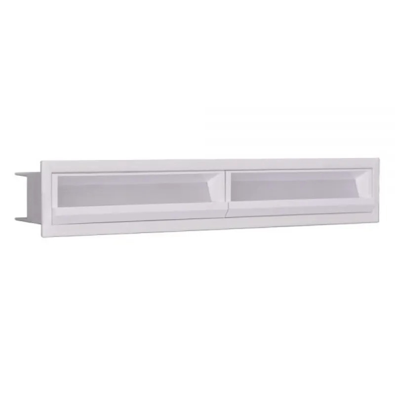 Luminária de Embutir Opus LED Wallwasher 20 watts 4000K IRC90 30° IP20 280x45x49mm Branco OPS 84745