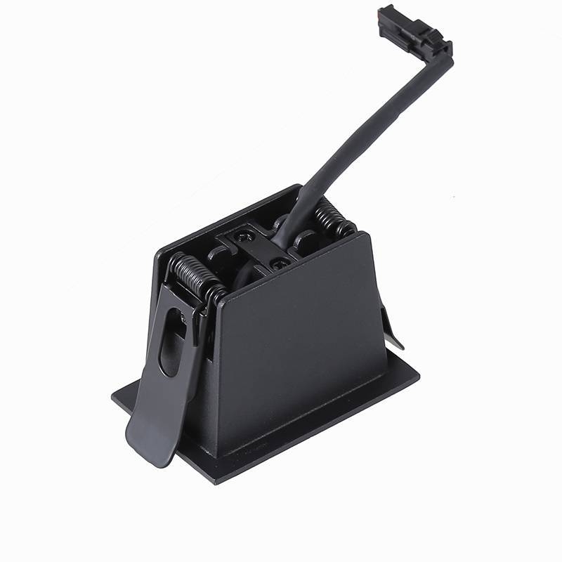 Embutido Nordecor Downlight Powerus 2 Focos 4 watts Preto 3000K IRC90 38° Bivolt 69x46x52mm 6372