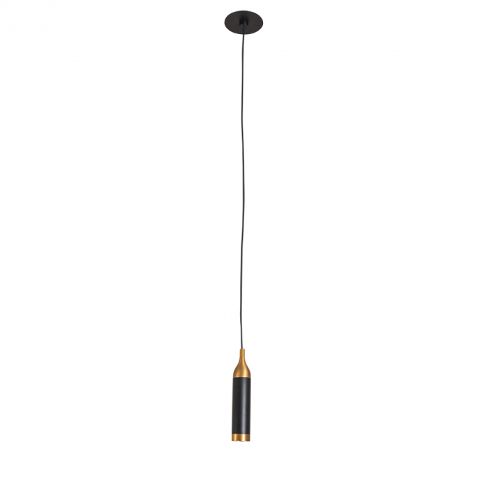 Pendente Usina Beer Canopla Gesso Ø70X15mm 3 watts 3000K Ø28X150mm 19371/14LED3